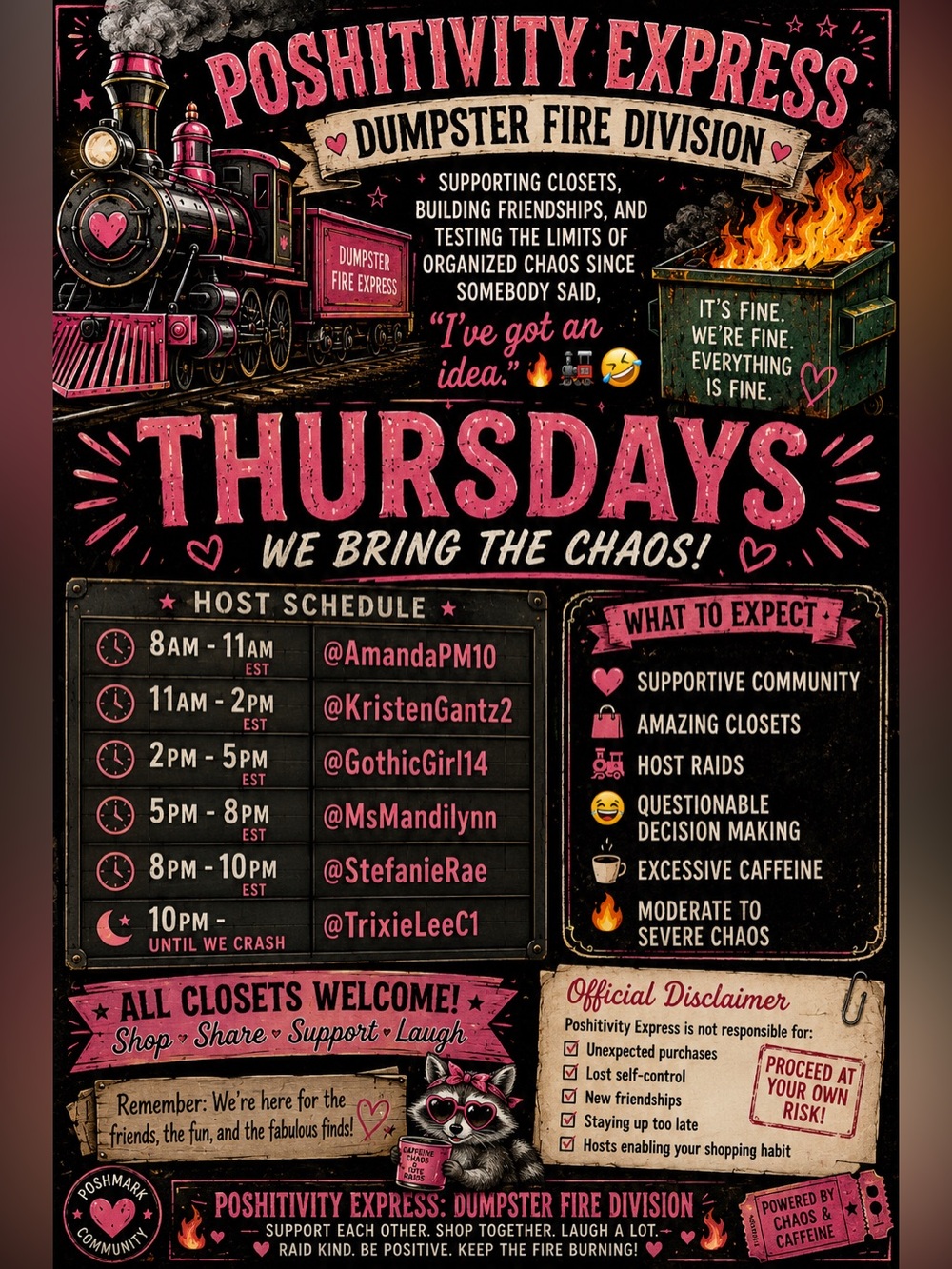 Cadyscreations is LIVE with Poshitivity Express - Picture 2 of 2